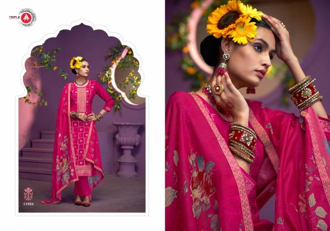 Kaaveri Edition 2 By Triple Aaa Muslin Jacquard Designer Salwar Kameez Wholesale Price In Surat